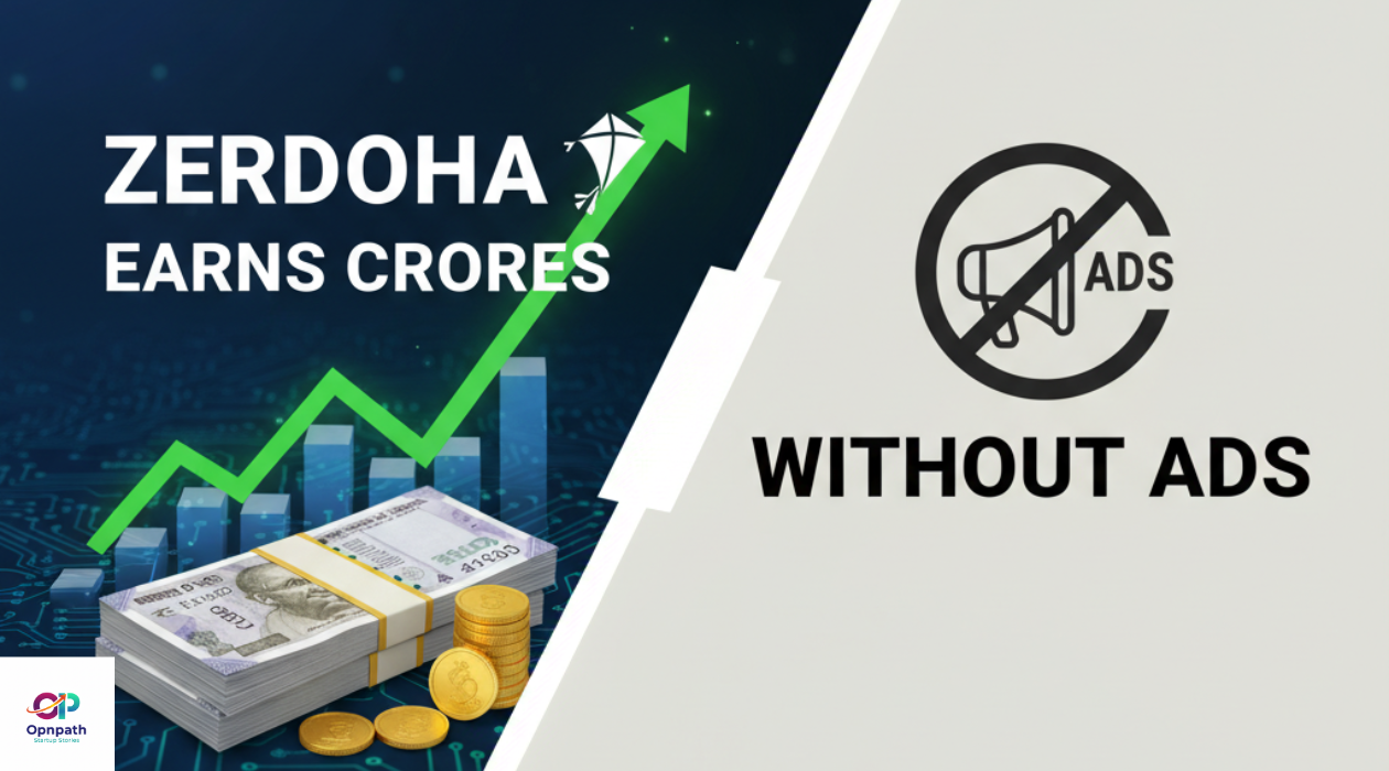 How Zerodha Earns Crores Without Ads — The Zero-Marketing Business Model