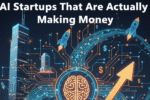AI startups in India generating profit in 2025 — futuristic business and technology concept